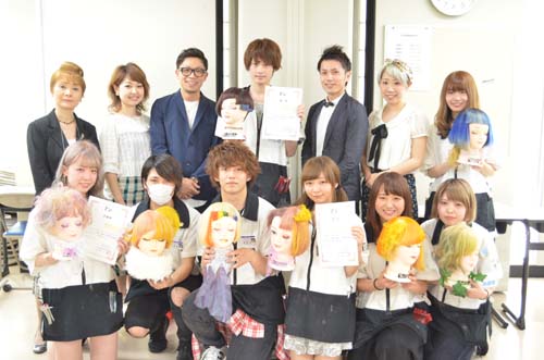 ヘアスタイリストコース校内コンテスト2☆20160615